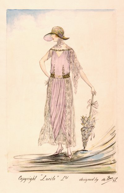 A Day Dress, 1923 by Unbekannt Unbekannt